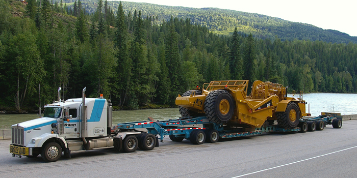 heavy equipment loading in Matthews